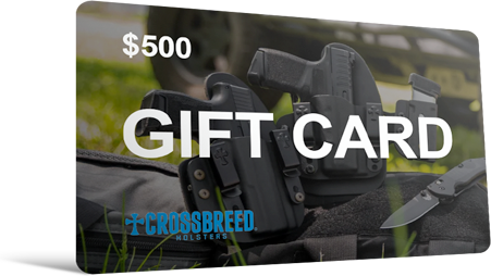 Crossbreed Holsters $500 Gift Card